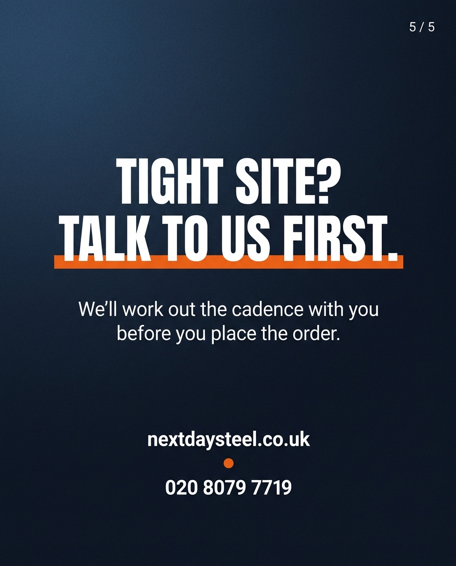Slide 5 — Tight site? Talk to us first